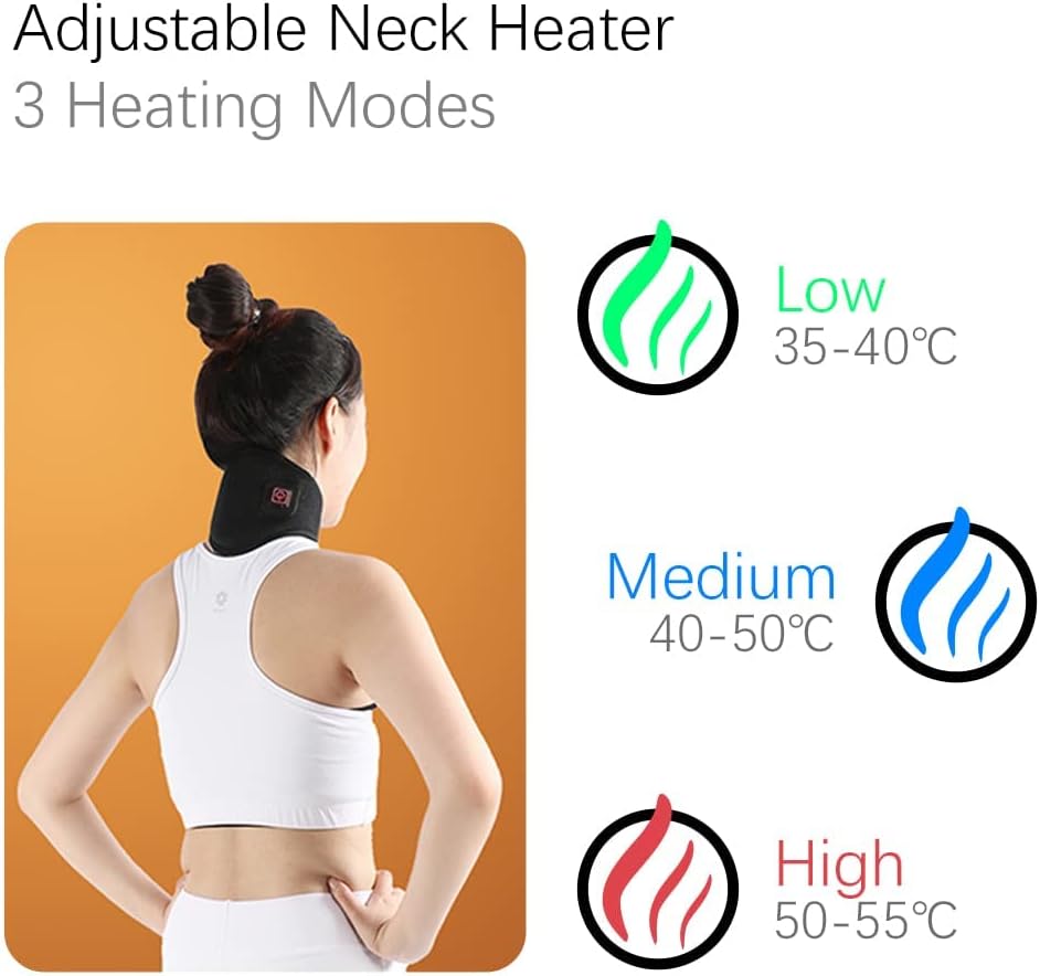 Calm Heat Massaging Neck Wrap